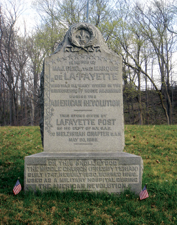 Hudson Valley Poughkeepsie NY lafayette memorial