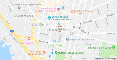 Lafayette suare and street, Buffalo, NY