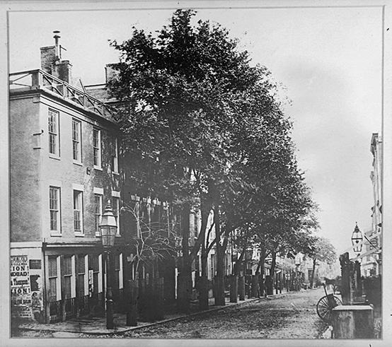 REFERENCE ONLY. Baltimore City Life Museum 5x7 inch Glass Negati